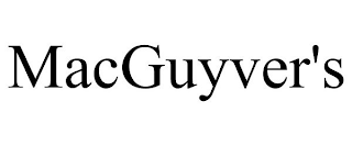 MACGUYVER'S