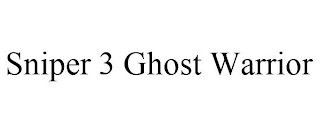 SNIPER 3 GHOST WARRIOR