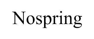 NOSPRING