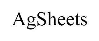 AGSHEETS