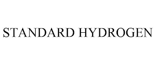 STANDARD HYDROGEN