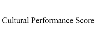 CULTURAL PERFORMANCE SCORE