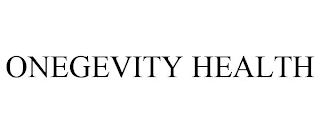 ONEGEVITY HEALTH