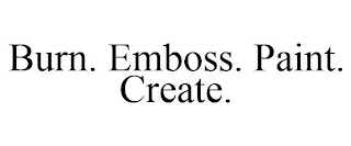 BURN. EMBOSS. PAINT. CREATE.