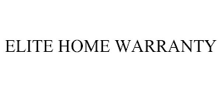 ELITE HOME WARRANTY