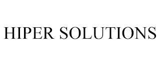 HIPER SOLUTIONS