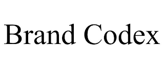 BRAND CODEX