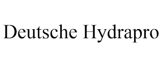 DEUTSCHE HYDRAPRO