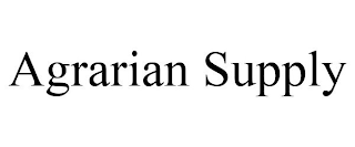 AGRARIAN SUPPLY