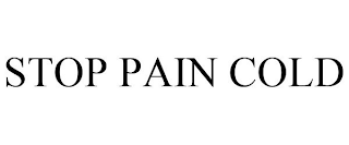 STOP PAIN COLD