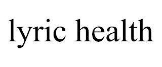 LYRIC HEALTH