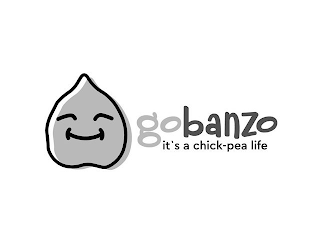 GOBANZO IT'S A CHICK-PEA LIFE