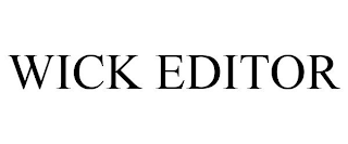 WICK EDITOR