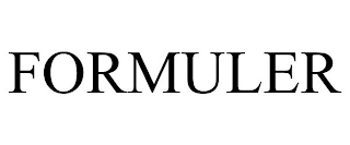 FORMULER