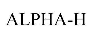 ALPHA-H