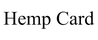 HEMP CARD