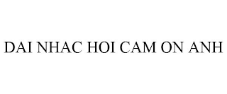 DAI NHAC HOI CAM ON ANH