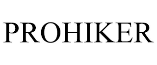 PROHIKER