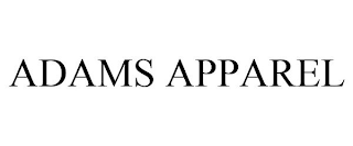 ADAMS APPAREL