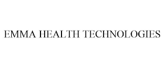 EMMA HEALTH TECHNOLOGIES