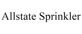 ALLSTATE SPRINKLER