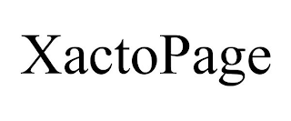 XACTOPAGE