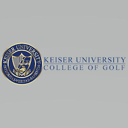 KEISER UNIVERSITY INTEGRITAS VERITAS SAPIENTIA KEISER UNIVERSITY COLLEGE OF GOLF