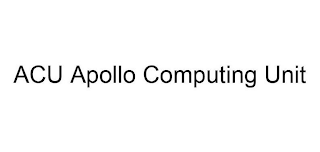 ACU APOLLO COMPUTING UNIT