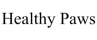 HEALTHY PAWS