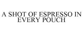 A SHOT OF ESPRESSO IN EVERY POUCH