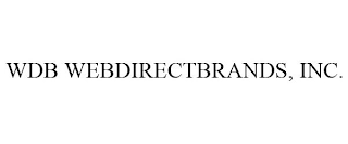 WDB WEBDIRECTBRANDS, INC.