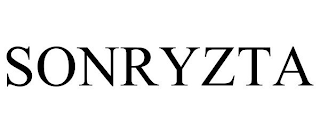 SONRYZTA