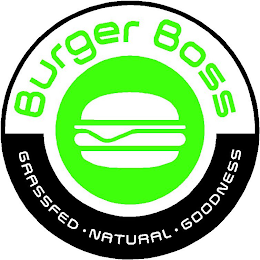 BURGER BOSS GRASSFED · NATURAL · GOODNESS