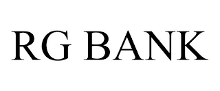 RG BANK