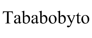 TABABOBYTO