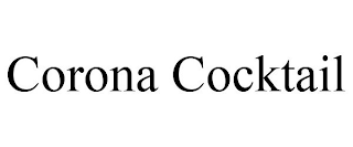 CORONA COCKTAIL