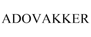 ADOVAKKER