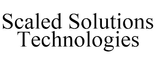 SCALED SOLUTIONS TECHNOLOGIES