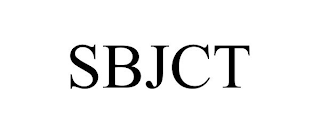 SBJCT