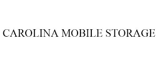 CAROLINA MOBILE STORAGE