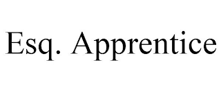 ESQ. APPRENTICE