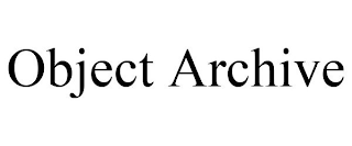 OBJECT ARCHIVE