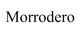 MORRODERO