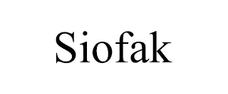 SIOFAK