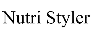 NUTRI STYLER