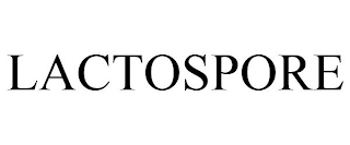 LACTOSPORE