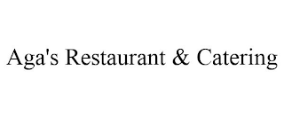 AGA'S RESTAURANT & CATERING