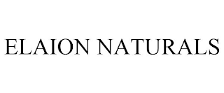 ELAION NATURALS