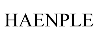 HAENPLE