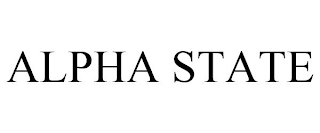ALPHA STATE